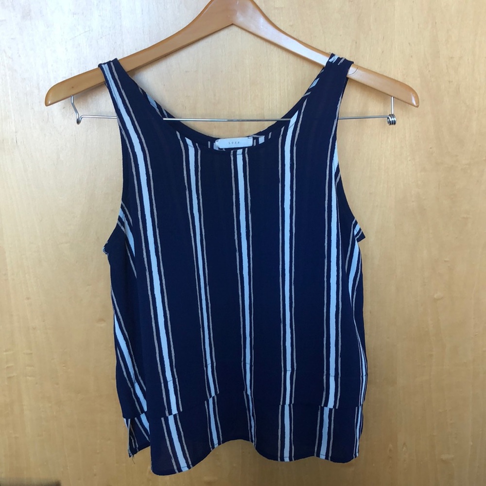 Lush striped tank